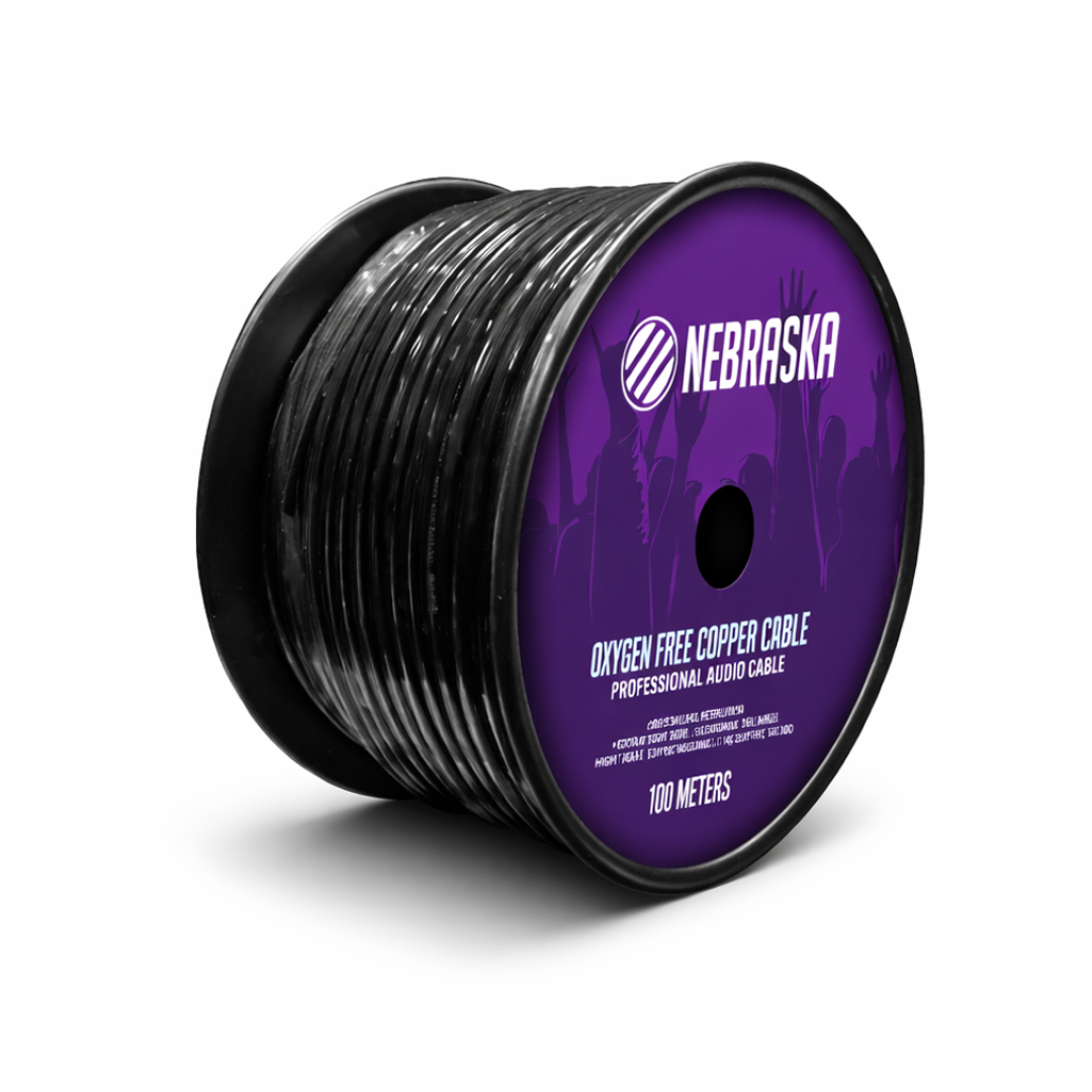 ROLLO CABLE XLR NEBRASKA 100 METROS