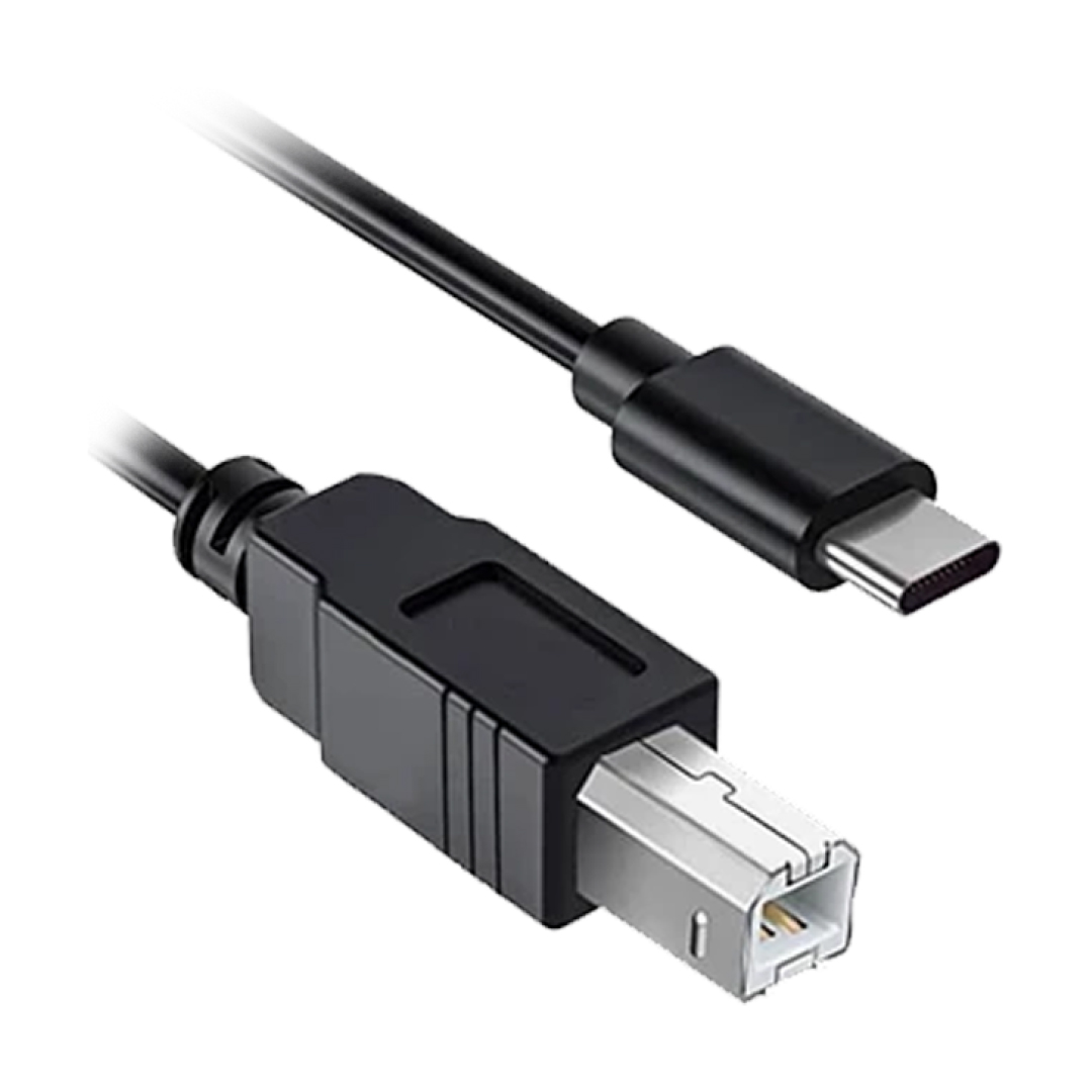 CABLE USB B A USB C BENRASKA 1.8 METROS