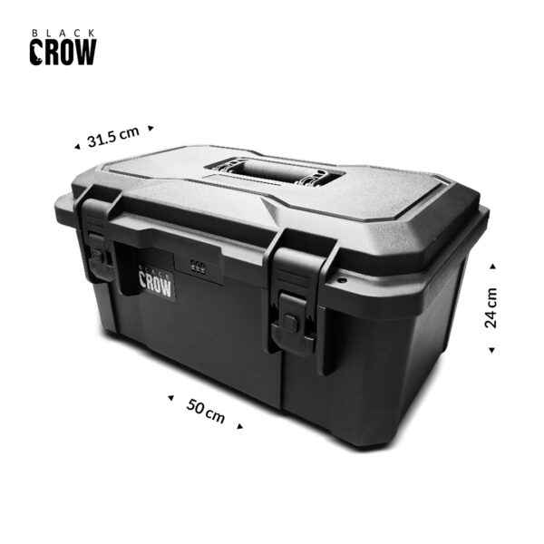 CAJA DE HERRAMIENTAS PP BLACK CROW PPFA-47 - 50 x 31.5 x 24cm