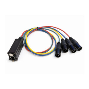 MULTIPAR DIGITAL 4 XLR MACHO A RJ45 NEBRASKA 70CM
